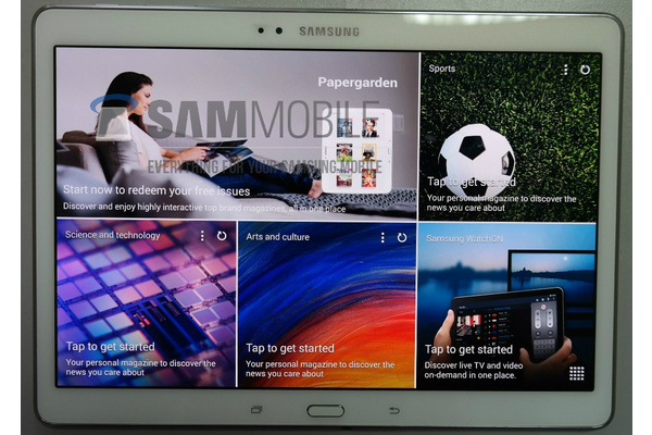 Supertarkan AMOLED-näytön sisältävän Samsung Galaxy Tab S 10.5 -tabletin kuvat vuotivat